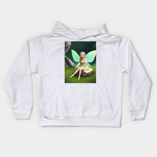 grass fairy Kids Hoodie